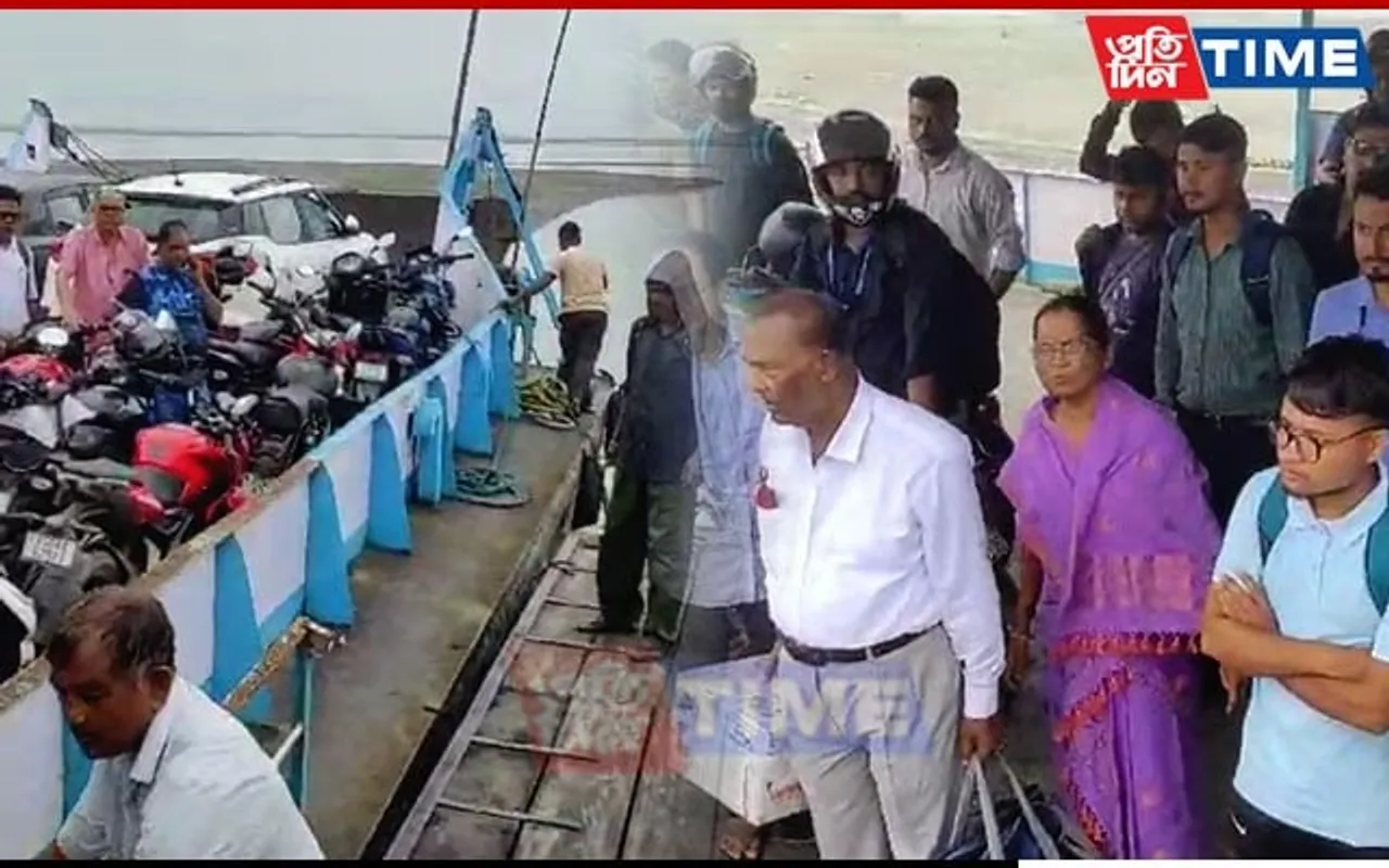 Assam: Ferry Carrying 63 Passengers Stranded in Majuli