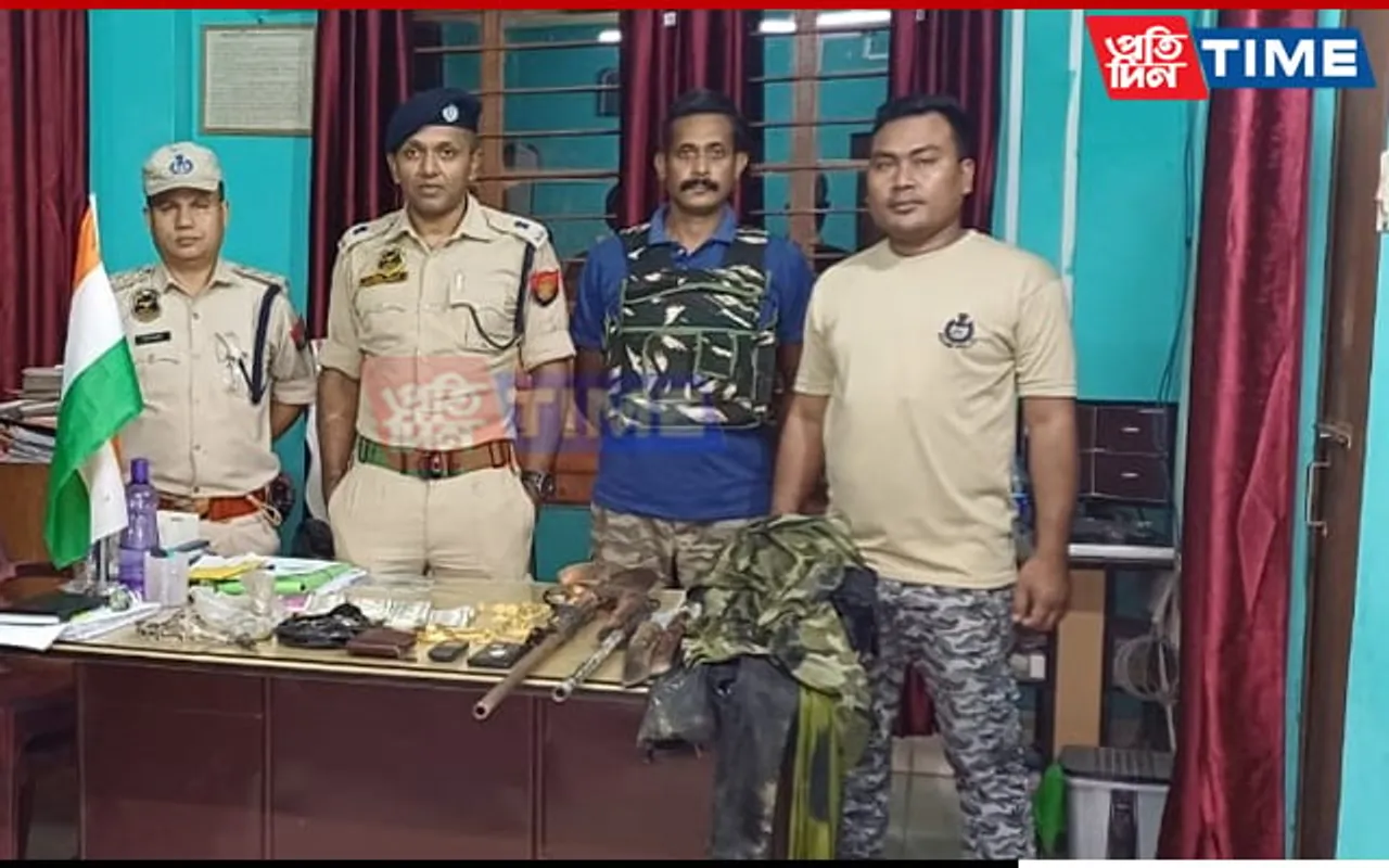 Assam: Four Robbers Held By Tinsukia Police In Raid; Two Still On Run