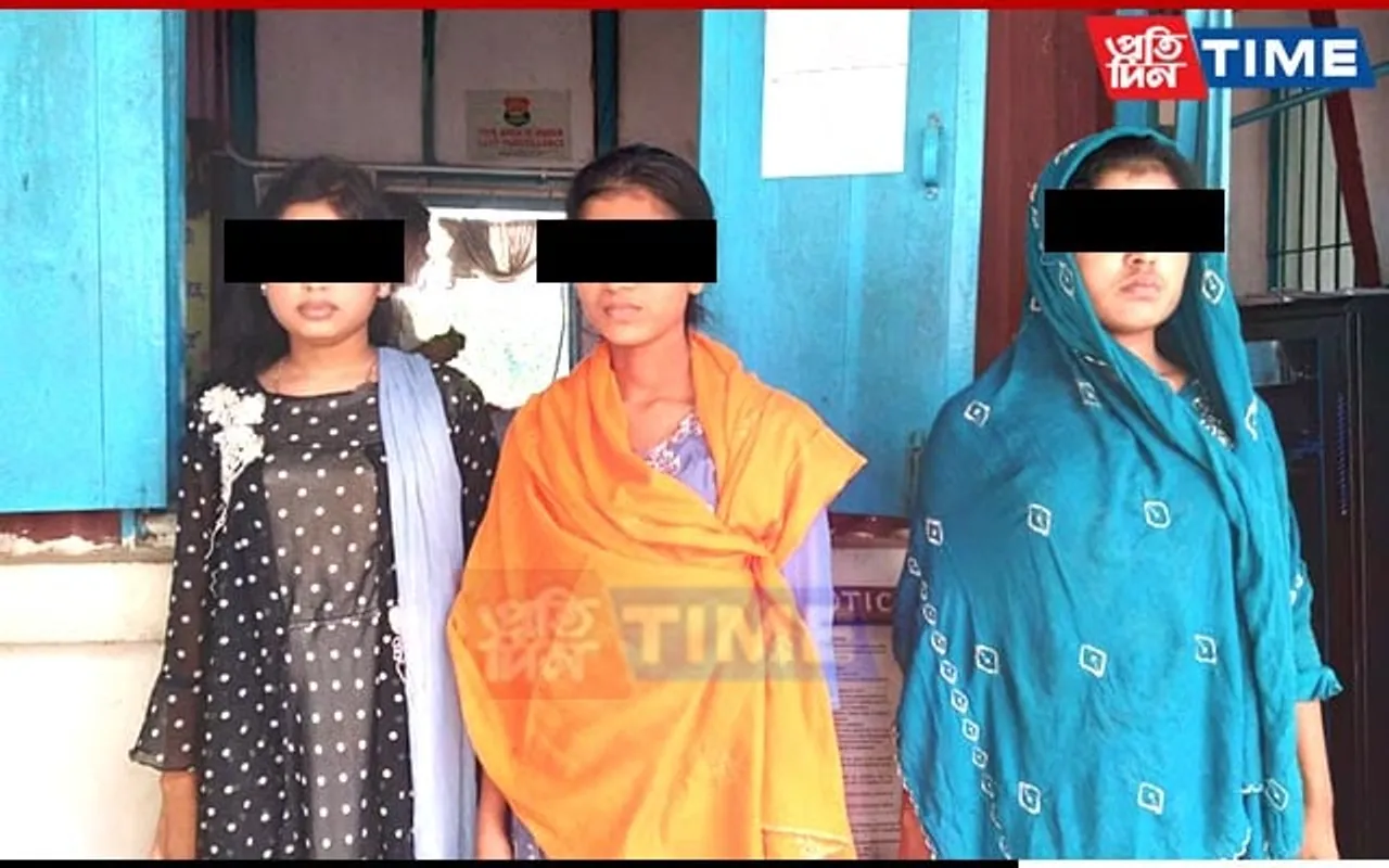 BSF Tripura Detain 3 Rohingya Minor Girls at Indo-Bangla Border