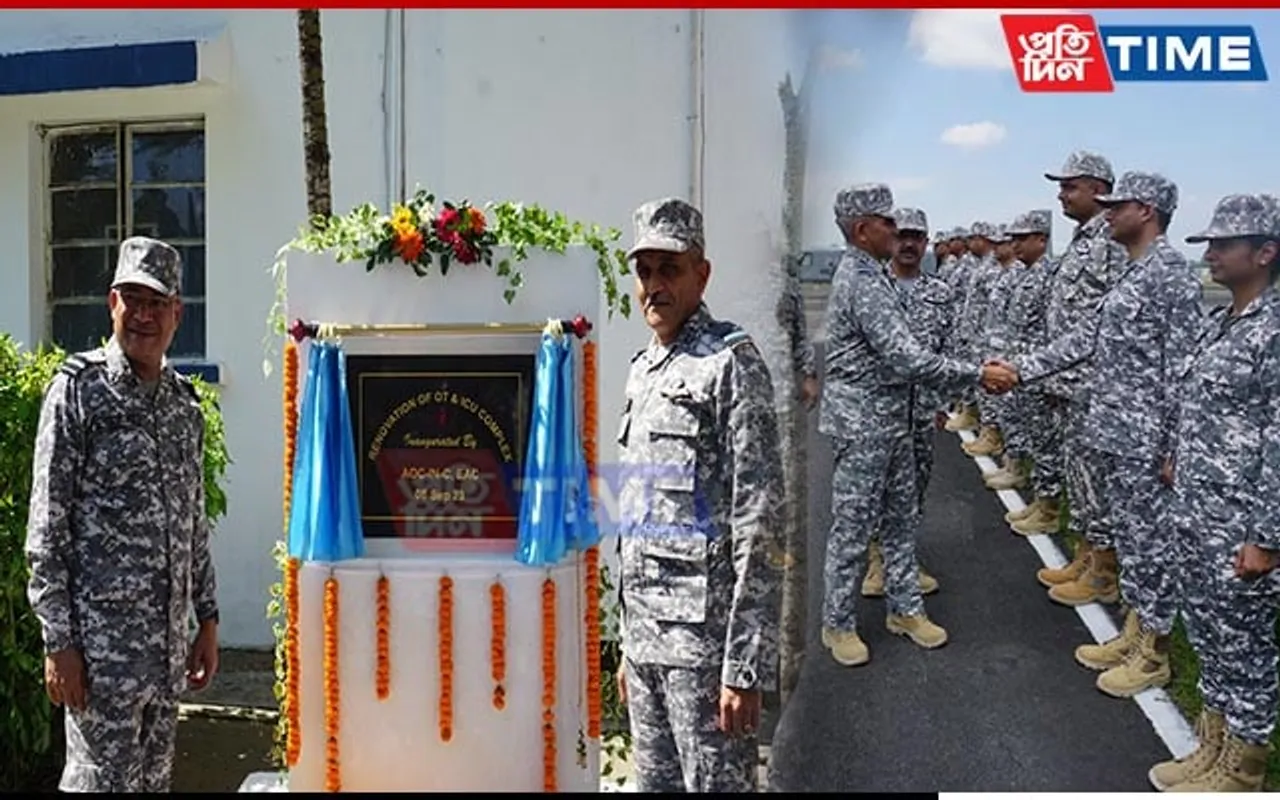 Air Officer Commanding-In-Chief Inaugurates New ICU & OT Centre at IAF Station Jorhat