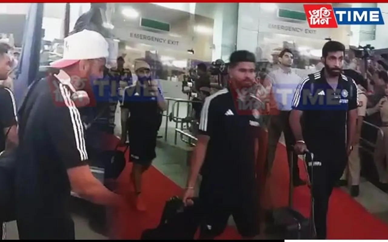 WC 2023: Indian Cricket Team Lands in Guwahati for Warm-Up Matches