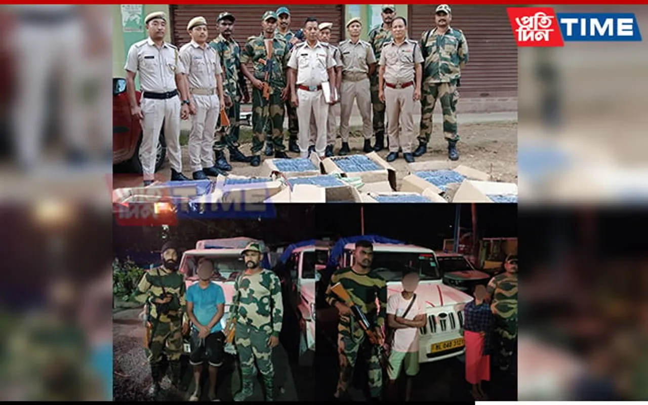 BSF M'laya Seized Phensedyl, Liquor and Sugar in Last 24 Hours on International Border