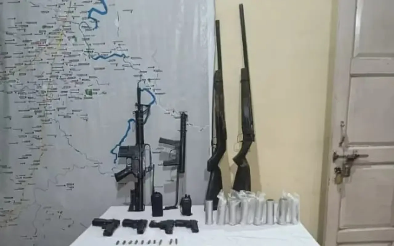 Manipur: Looted Arms And Ammunition, Explosives Recovered