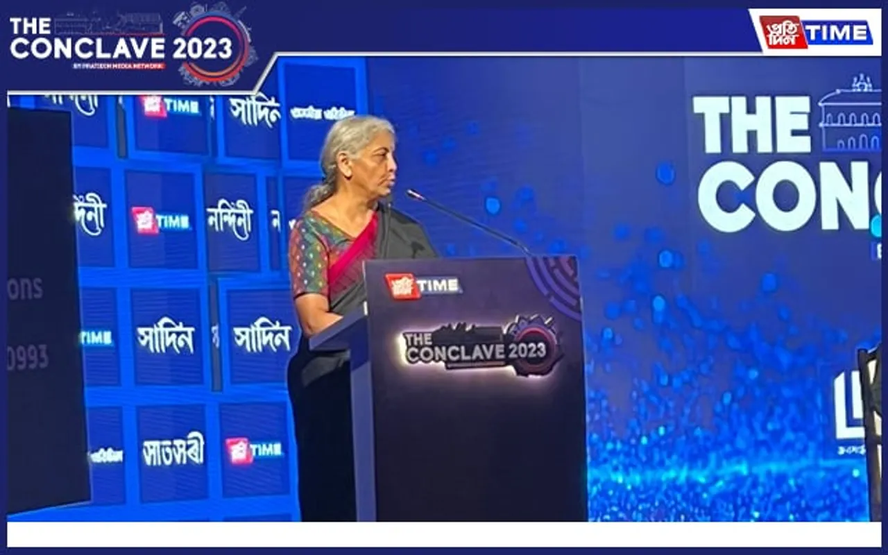 'The Conclave 2023': FM Sitharaman Speaks On Infrastructural Developments Under Various Schemes