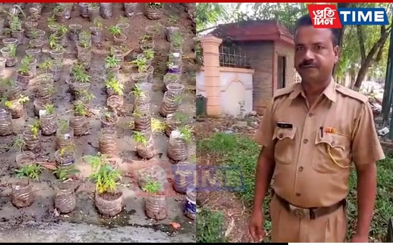 'The Hero We Need': Janata Bhawan Homeguard Turns Trash Into Treasure With This Innovative Way
