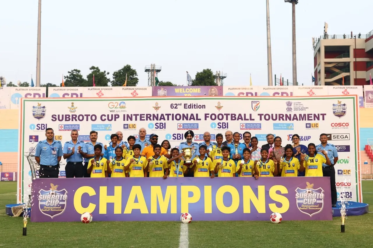 Subroto Cup Final: Jharkhand’s St. Patrick’s High School Defend Junior Girls Title