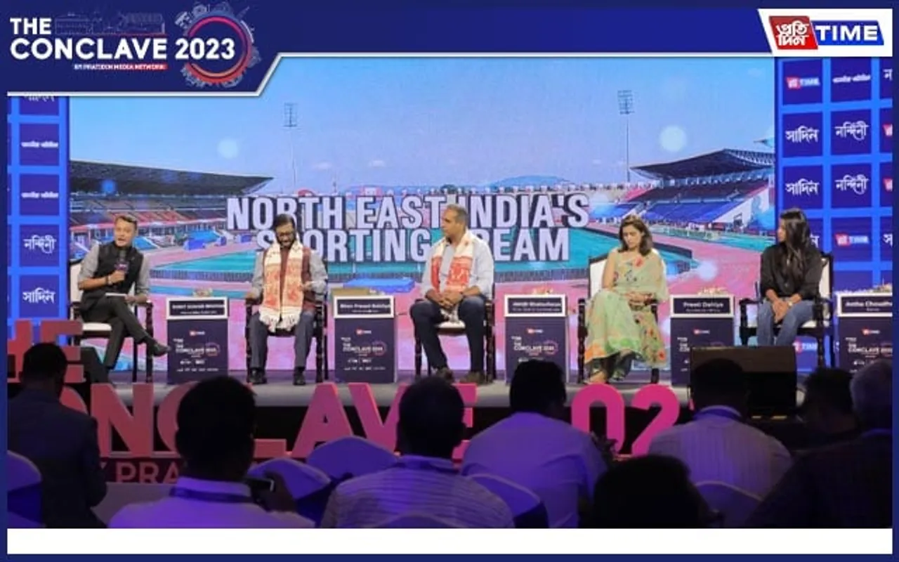 "NE is Dominating Sports Sector," Says MP Birendra Baishya at 'The Conclave 2023'