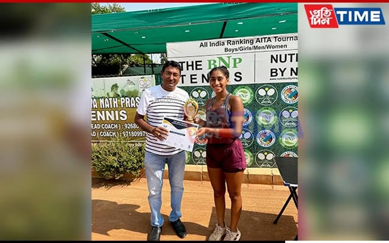 Meet Snigdha, 16-year-old Assamese Tennis Star Who Won Singles at AITA Girls Championship Series