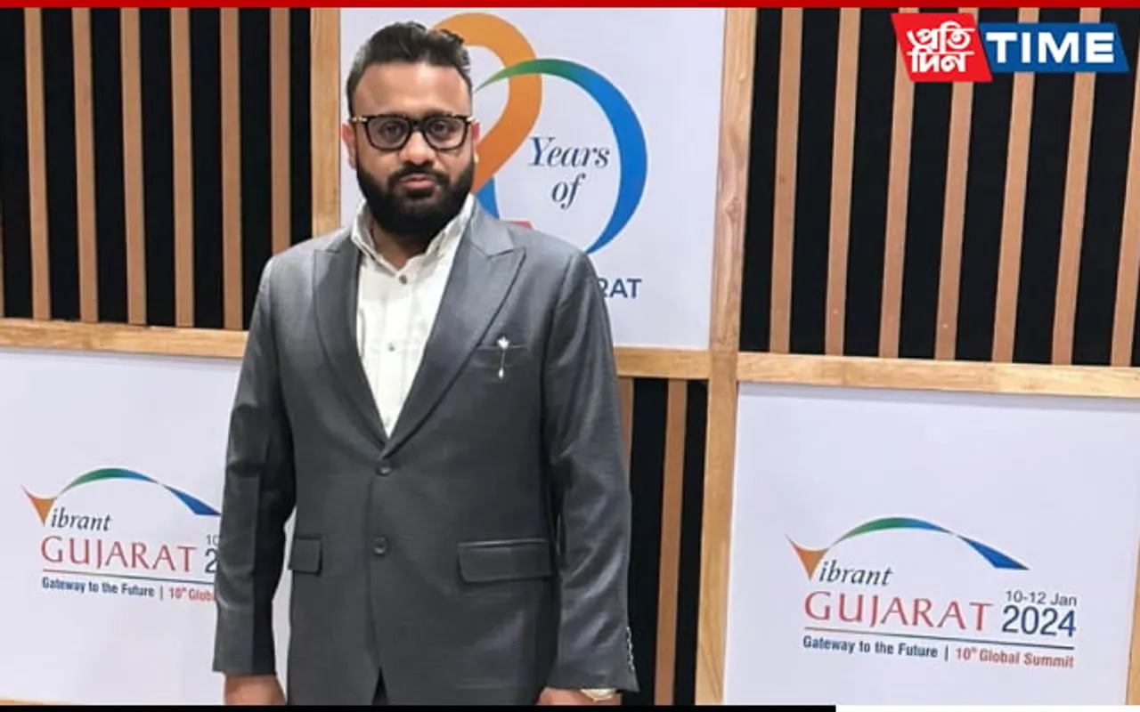 Renowned Industrialist from NE GD Dhanuka Participates in “Vibrant Gujarat Global Summit" 2024