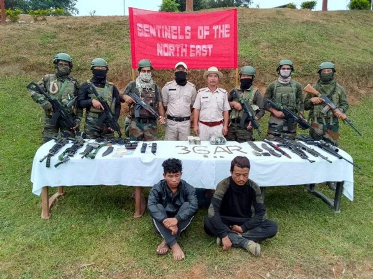 Multiple Weapons, Drugs, Cash Seized From Myanmar-Based Militant In Manipur