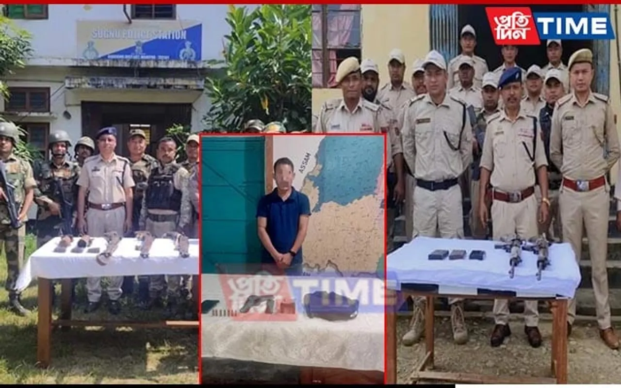 Manipur: Another Arms Cache Seized, One Rebel from KYKL Outfit Held in Separate Op
