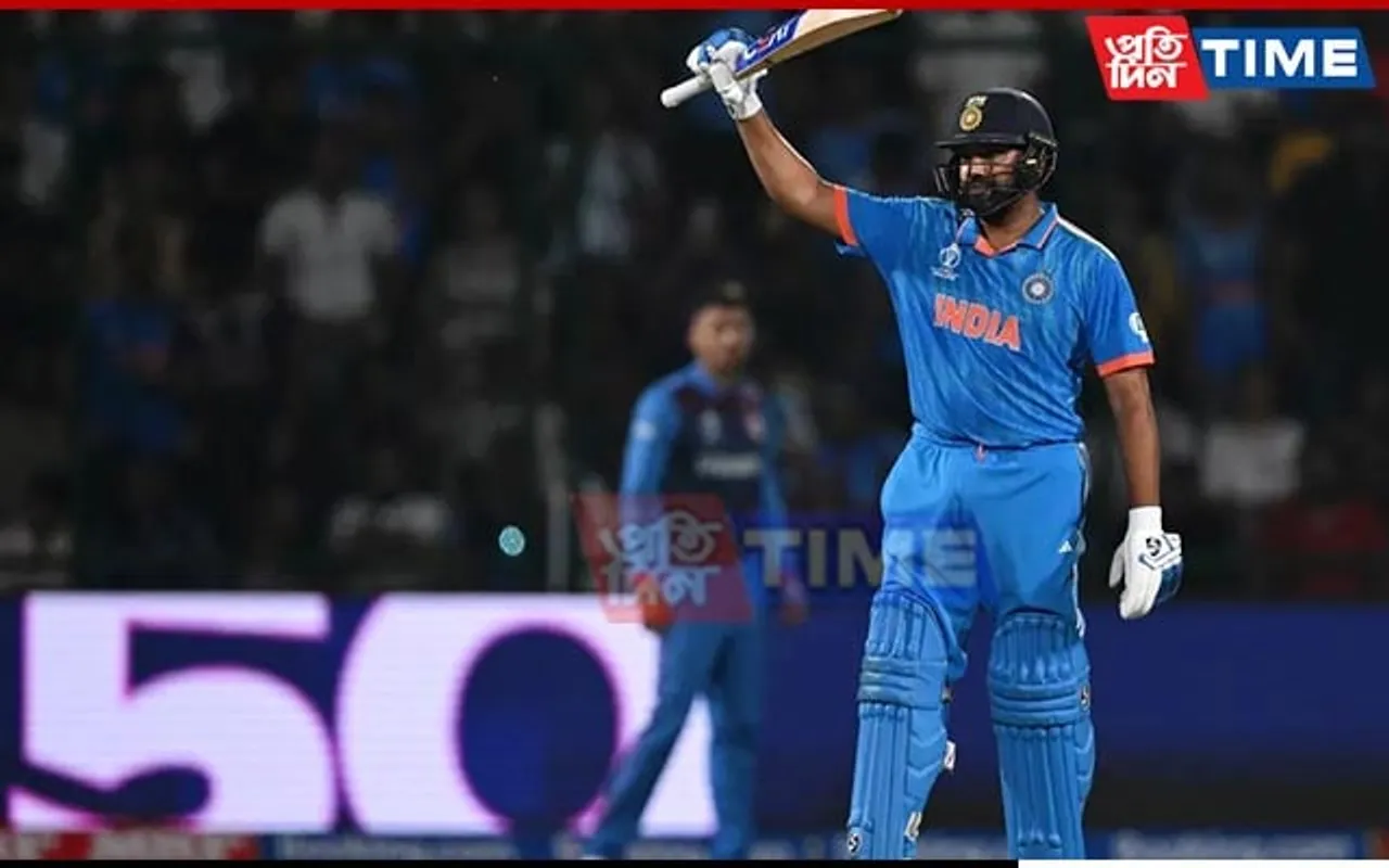 ICC World Cup: ‘Hitman’ Rohit Claims Gayle's Record as India Makes Strong Start In Pursuit of 273