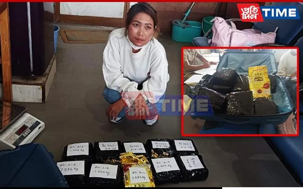 Myanmar Woman Held With Crystal Meth Worth Rs 31 Crore In Mizoram 