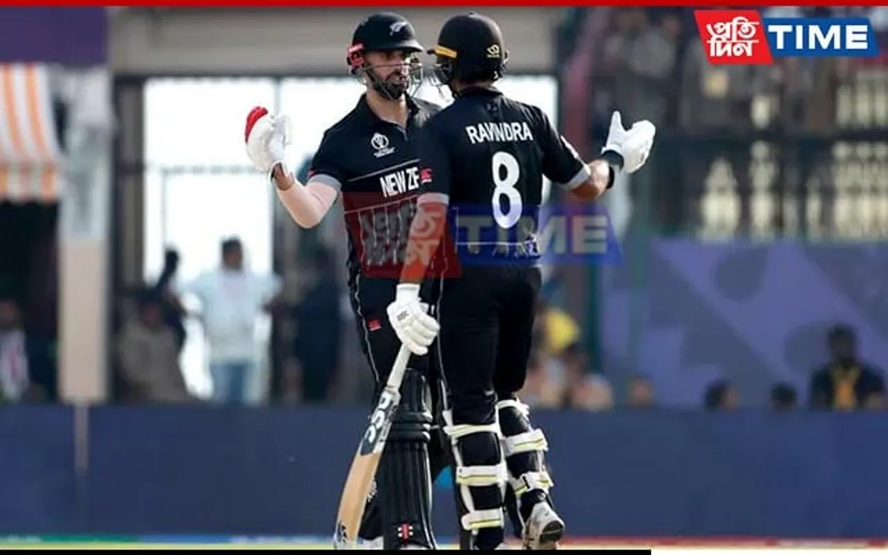 ICC World Cup: Daryl Mitchell's Solid Century Guides NZ to 273