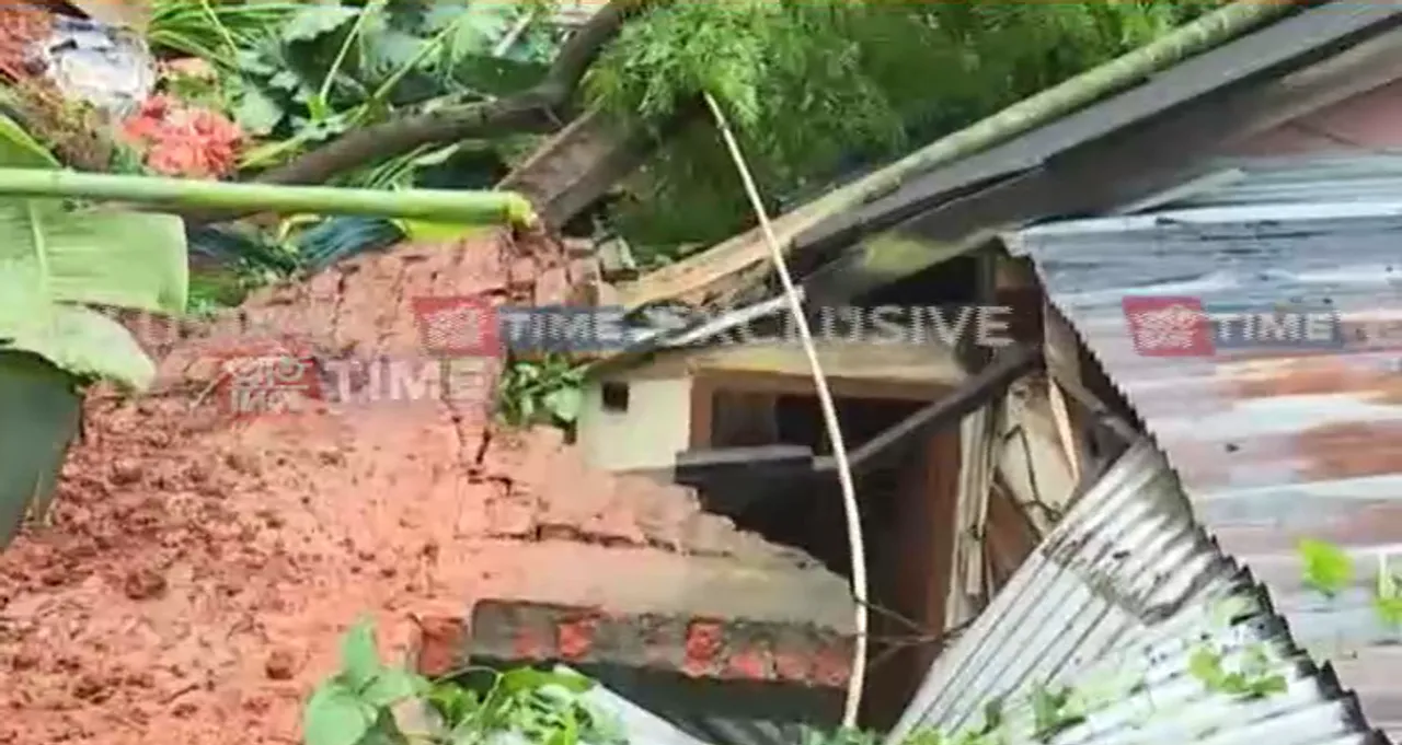 Guwahati: Family Narrowly Escapes Landslide Fury Amid Heavy Rain