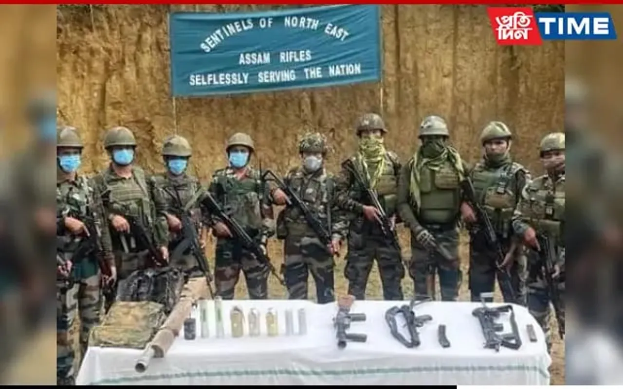 Arms, Ammo & Other War-Like Stores Seized In Ops Across Manipur