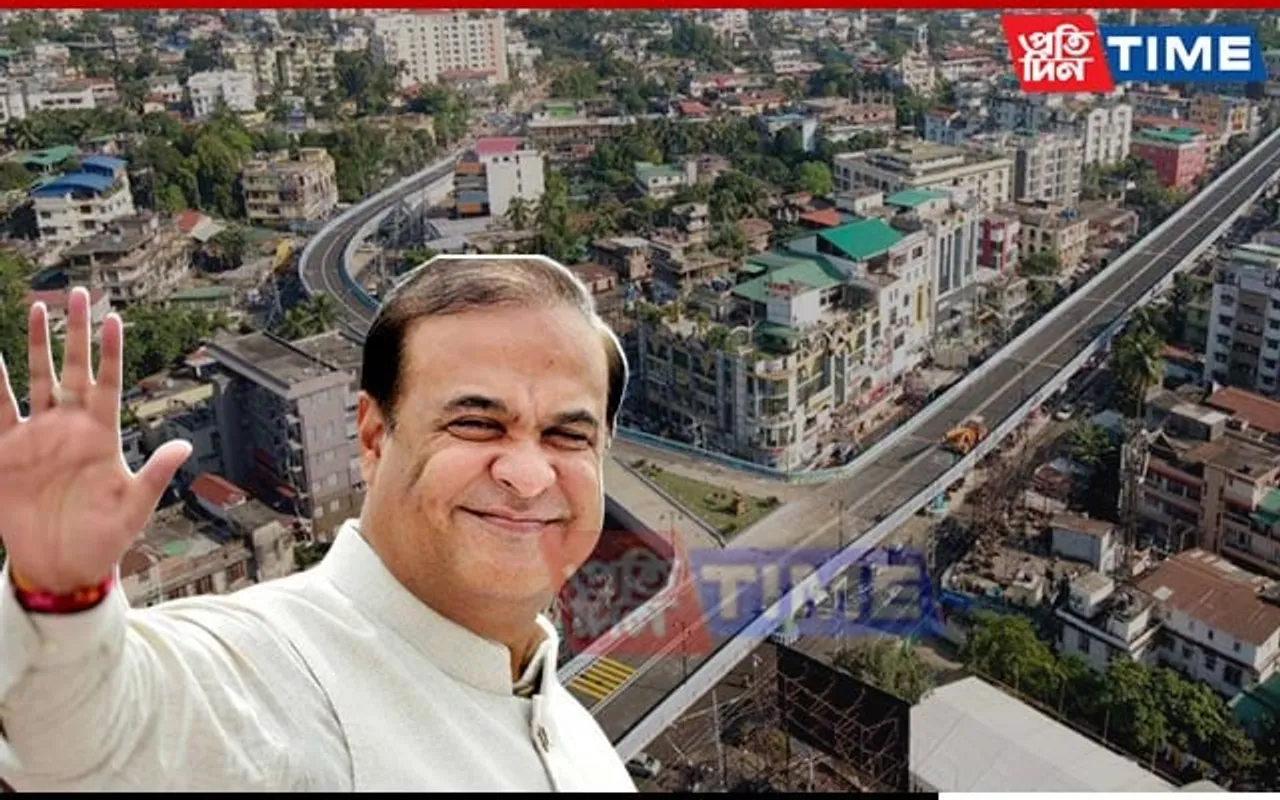 IN PICS: Assam CM Shares Bird's Eye View Of Shraddhanjali Flyover; Ready To Soar Tomorrow
