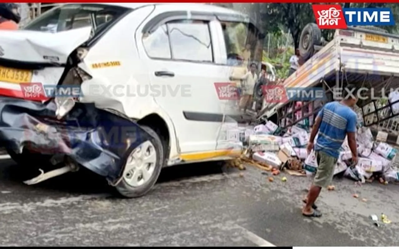 Guwahati: Within 24 Hours, Another Accident Reported at Nilachal Flyover