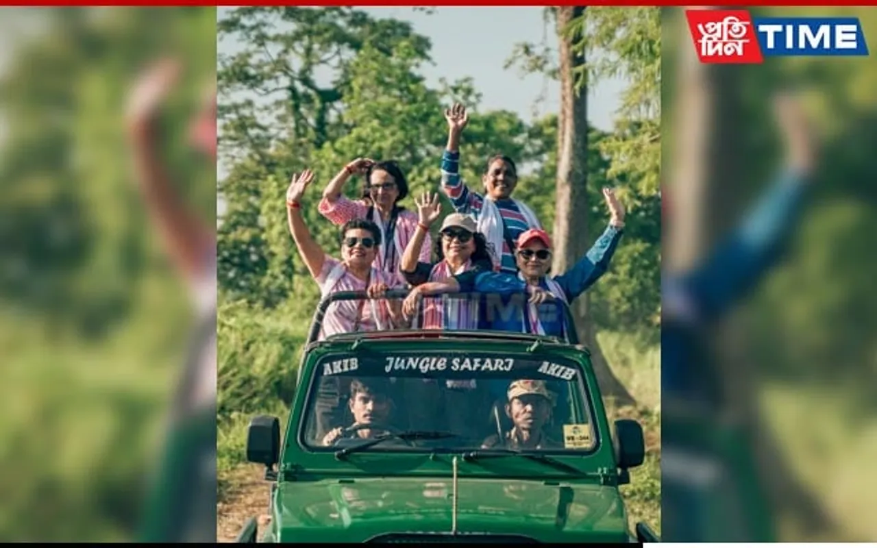 “Fit@50+ Summits and Steering Wheels” Unwinds at Kaziranga After 18-Day Himalayan Trek