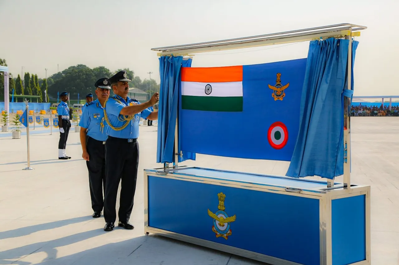 IAF Gets New Ensign After 72 Years on Air Force Day 2023