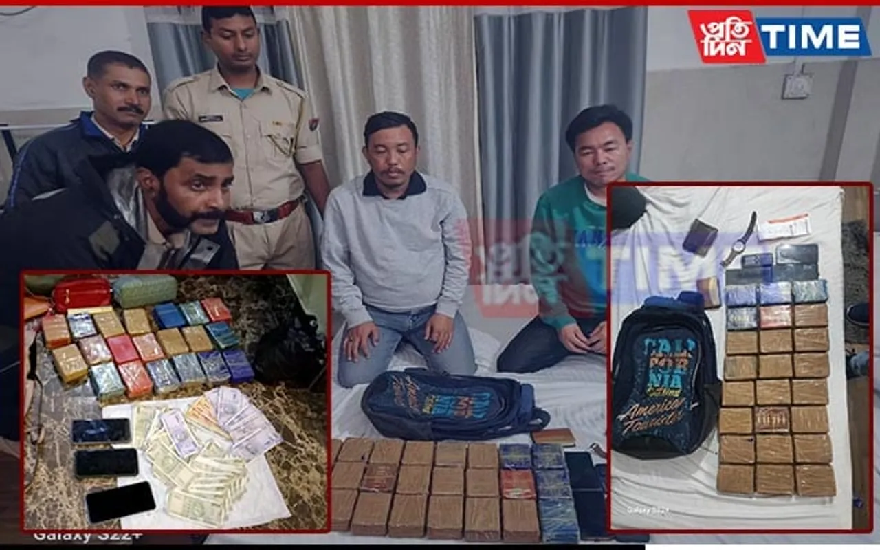 Inter-State Drug Nexus Busted in Two Separate Operations in Guwahati, 6 Arrested