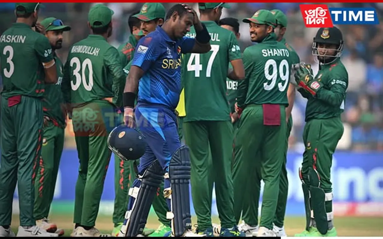 ICC World Cup: Charith Asalanka Hundred Drives Sri Lanka after Mathews' Rare Dismissal