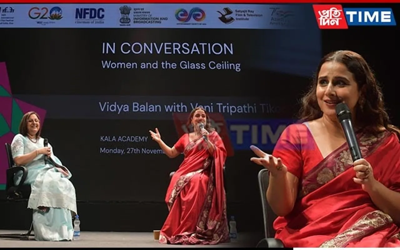 In Conversation Session with Actress Vidya Balan on ‘Women and The Glass Ceiling’