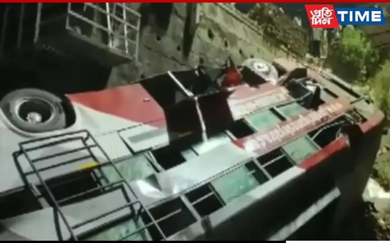 Rajasthan: Bus Loses Control Falls On Rail Track Leaving 4 Dead, 34 Injured