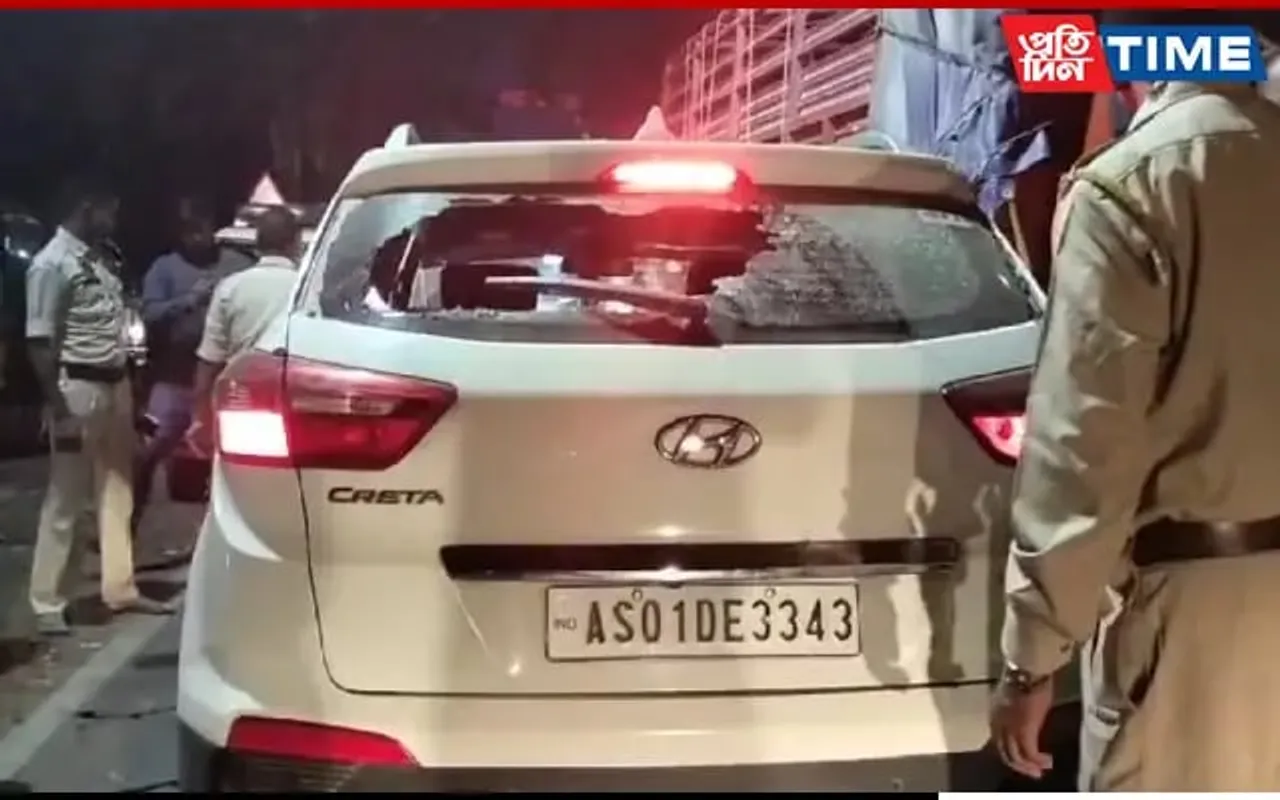 Guwahati: Drunk Driver Rams Into Police Vehicle, Caught After Chase