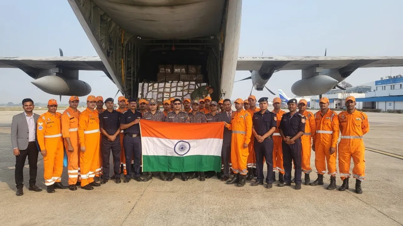 India Provides Relief Materials to Earthquake-Hit Nepal