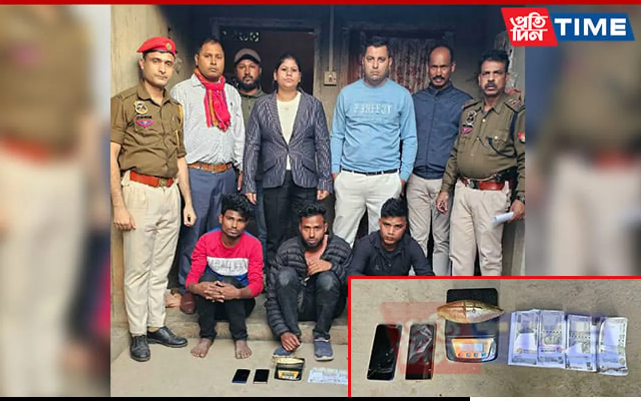 STF Assam Seizes Fake Gold & Currency in Guwahati, 3 Lakhimpur Men Held