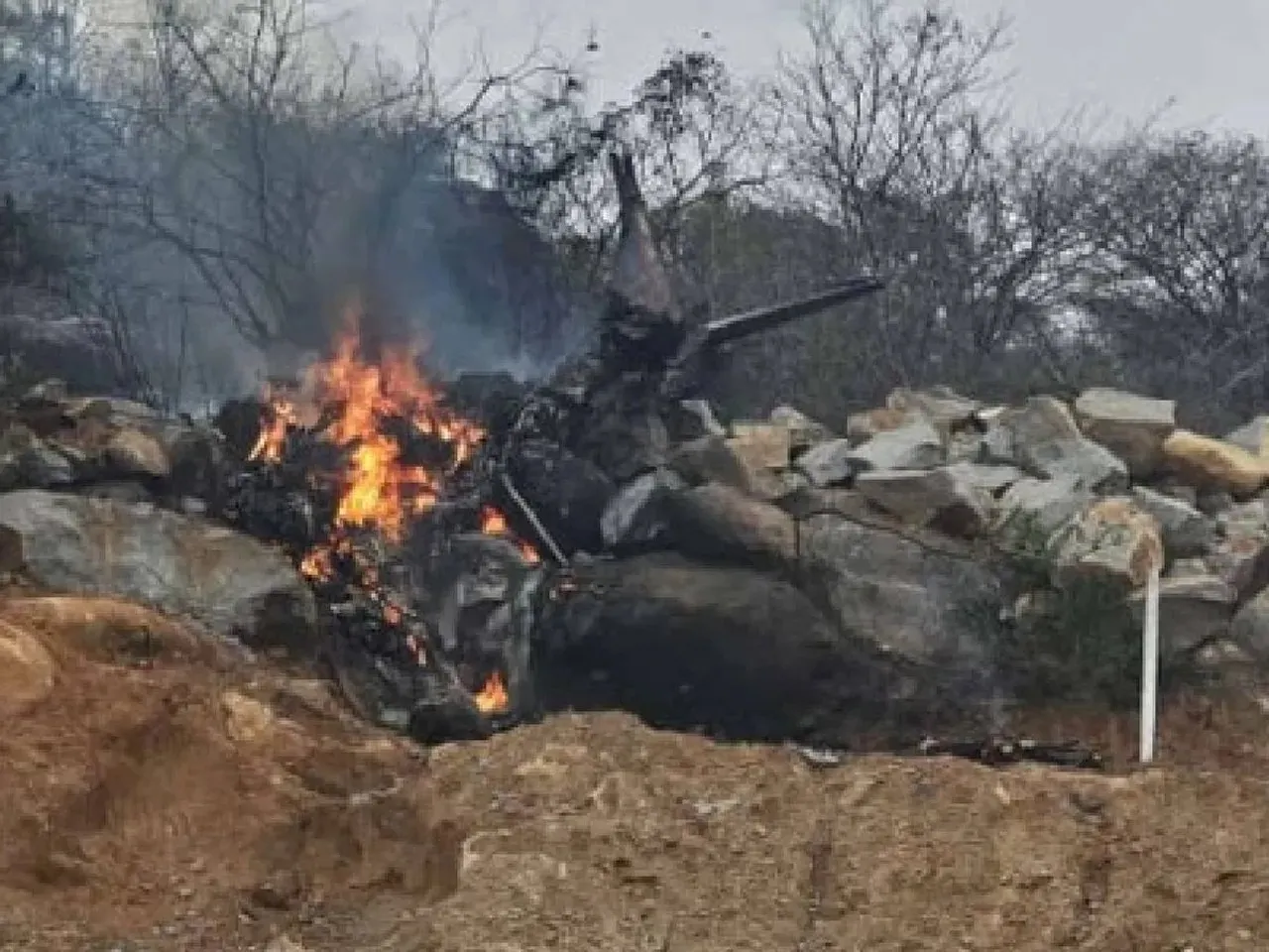 IAF Aircraft Crashes During Training Sortie in Hyderabad; 2 Pilots Killed