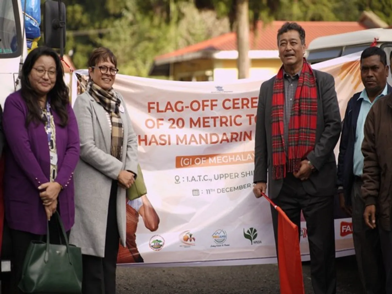 Meghalaya's Agricultural Triumph: 20 Tonnes of Khasi Mandarin Bound for Dubai