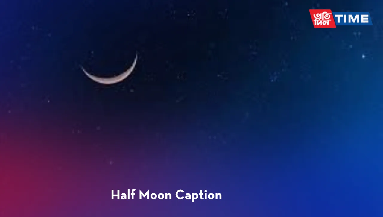 90+ Half moon captions for Instagram: Captions for the moon lover