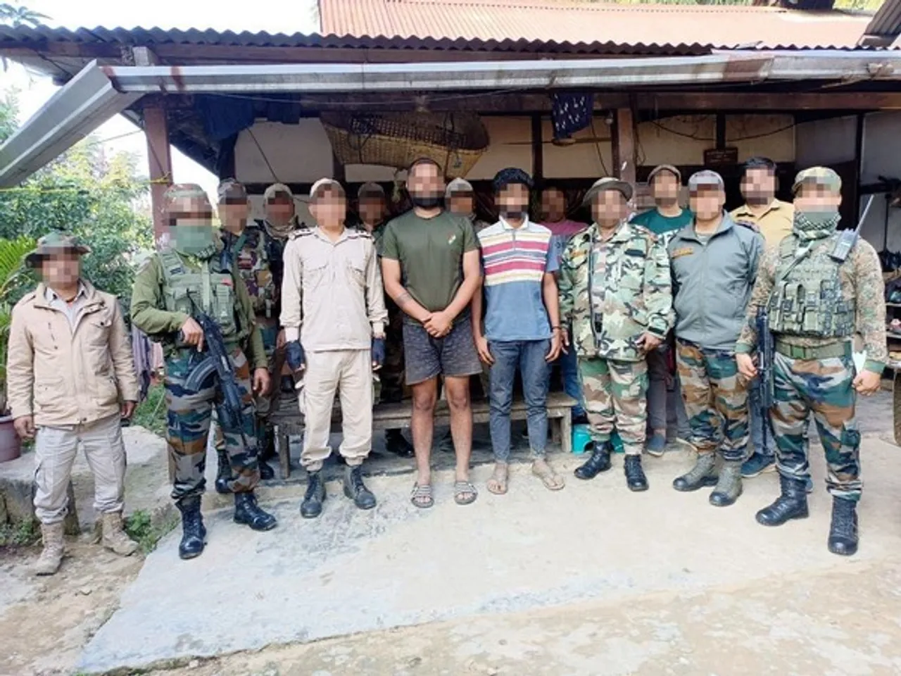 Assam Rifles, Manipur Police Rescue Abducted Labourers