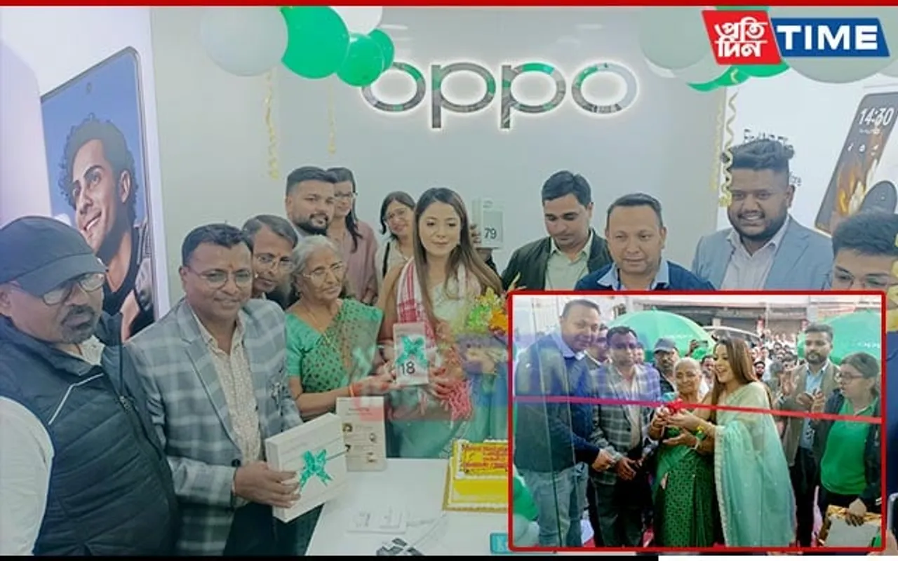 OPPO opened India's first Exclusive 'Mini Showroom' in Guwahati