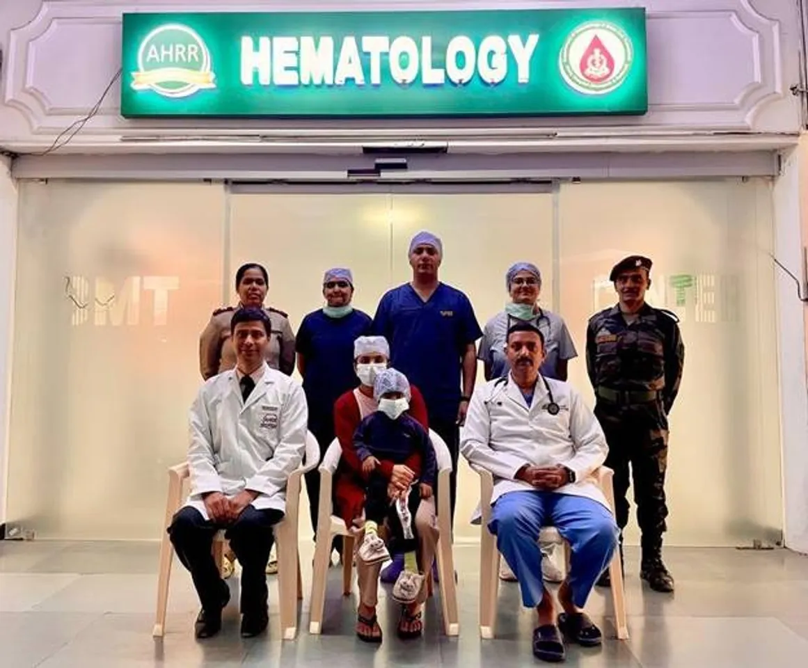 Rare Immunodeficiency Child Receives Life-Saving Bone Marrow Transplant at Army Hospital in Delhi