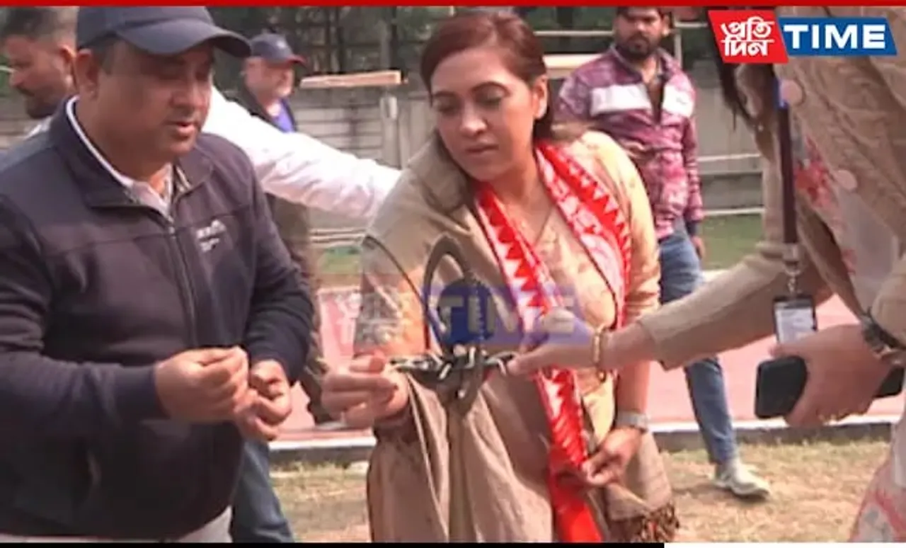 Pratidin Time's Smitakshi B Goswami Launches First Ever North East Roller Skating Championship