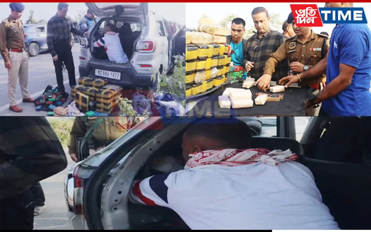STF Assam & Karimganj Police Seize Drugs Worth Rs. 100 Crores in Major Operation