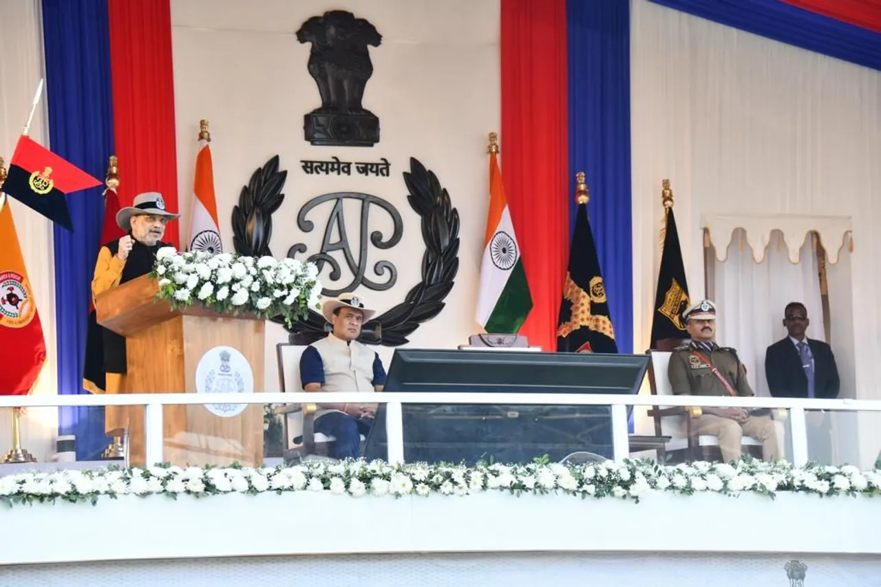Assam Police Commando Force Passes Out; Amit Shah Commends Their Dedication