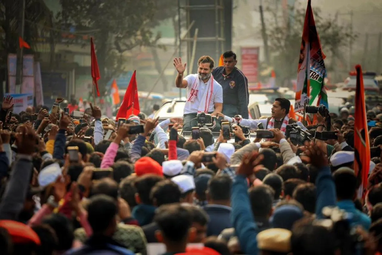 Rahul Gandhi Accuses Assam CM of Corruption and AIUDF of Being BJP's 'B Team'