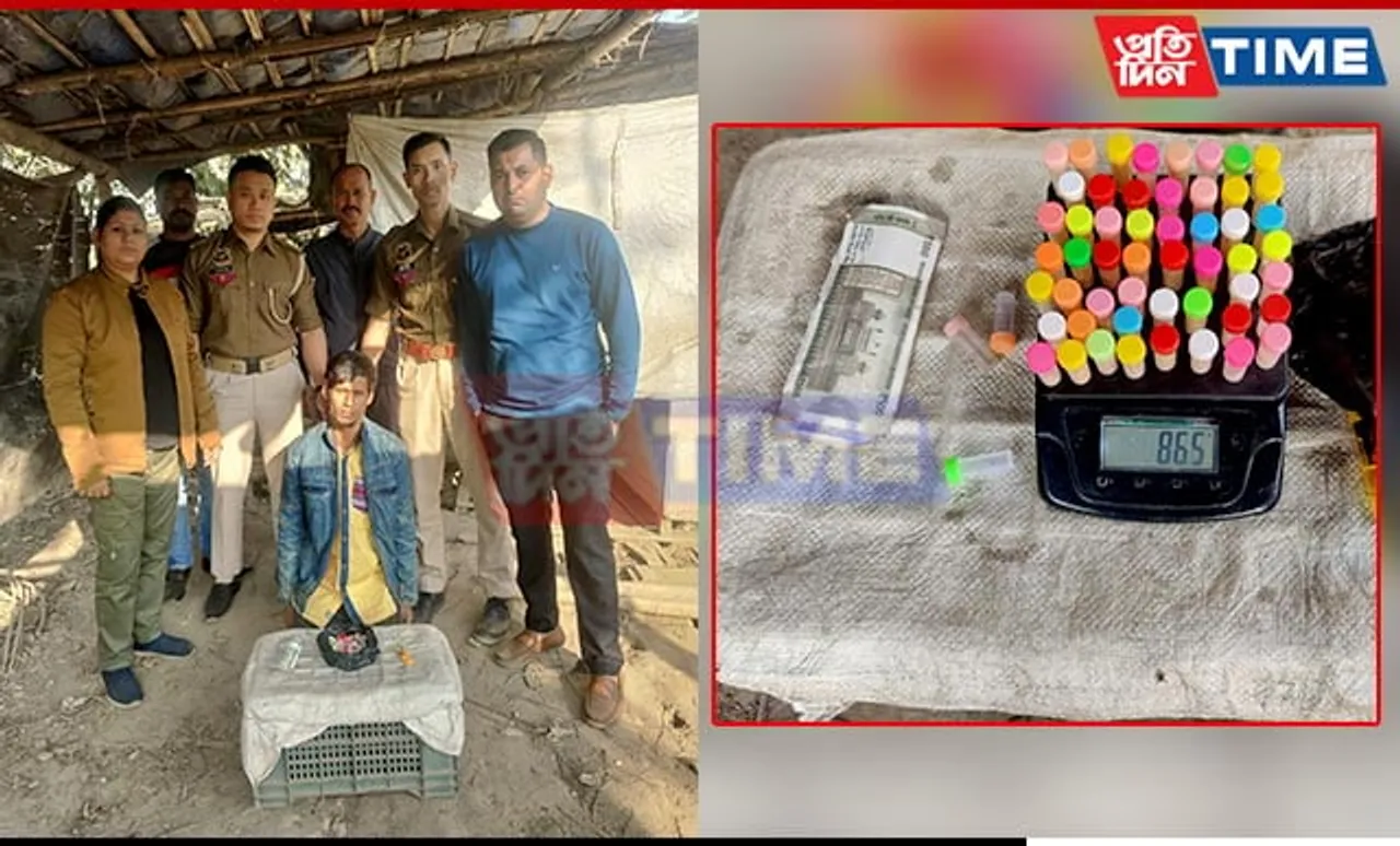 STF Assam Executes Successful Raid, Apprehends Notorious Drug Peddler