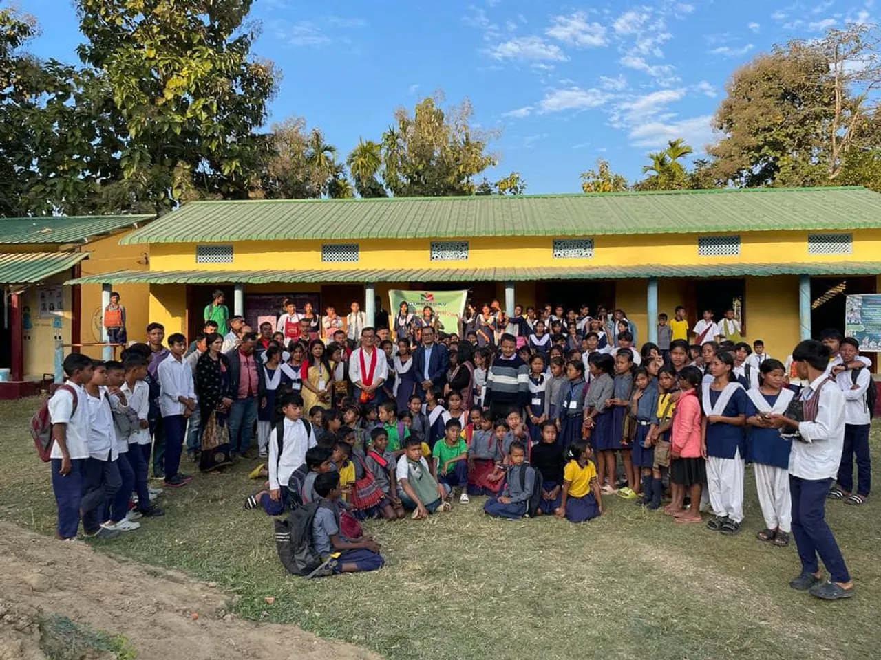 Assam: Numal Momin, Ranoj Pegu Visit Schools; Evaluate Gunotsav Progress