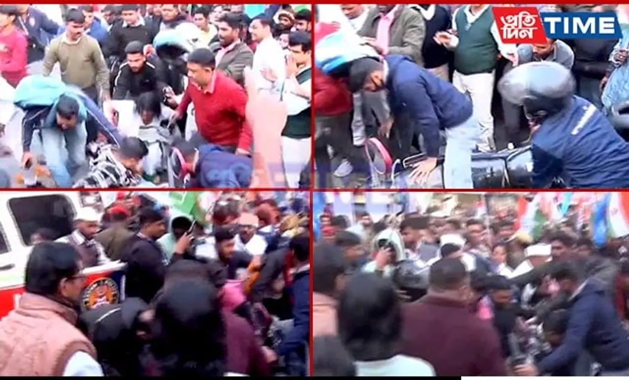 Bharat Jodo Nyay Yatra Faces Legal Action in Assam, Chaos and Injuries Reported