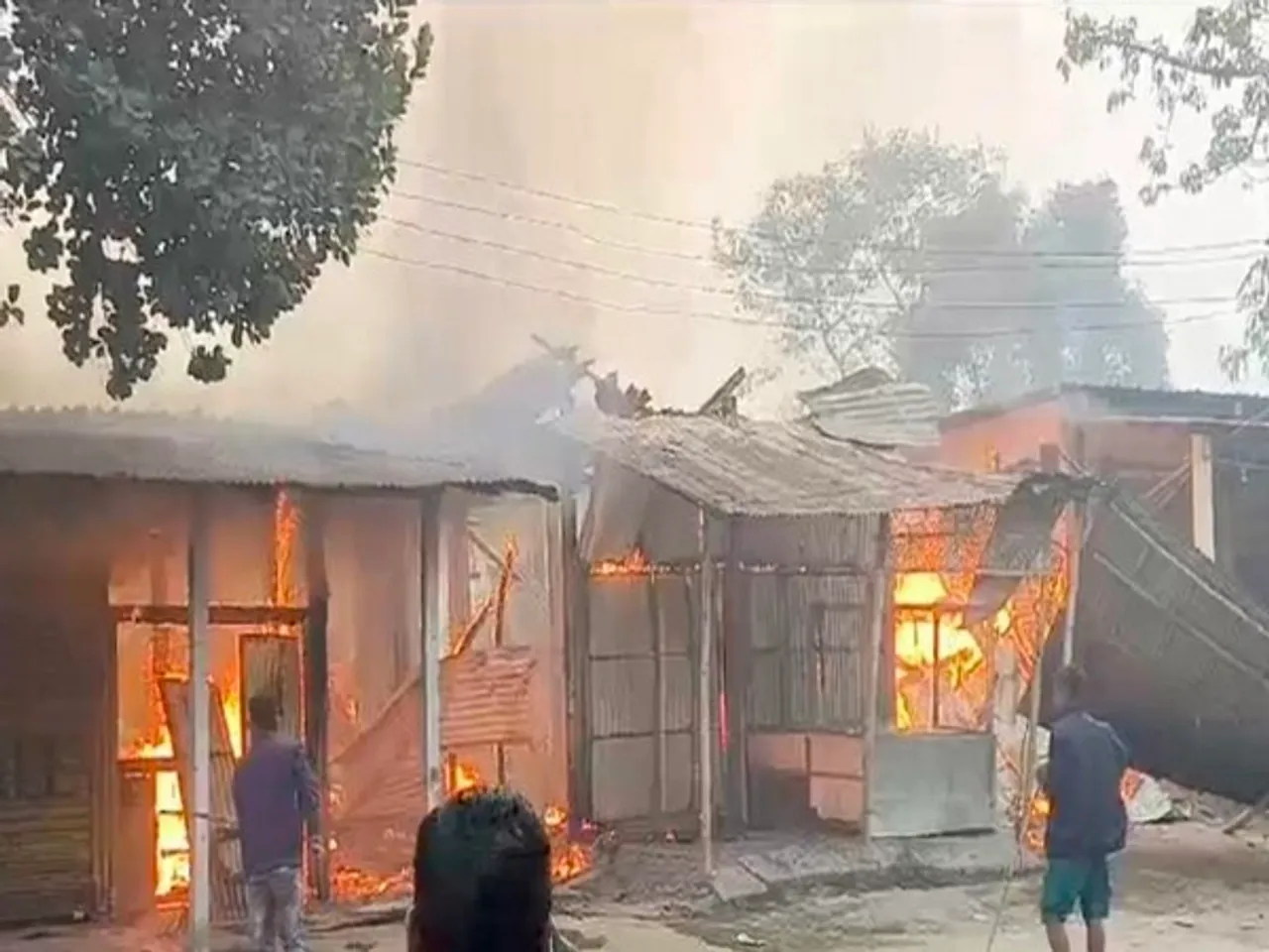 Assam: Major Fire Ravages Market Area In Rangia