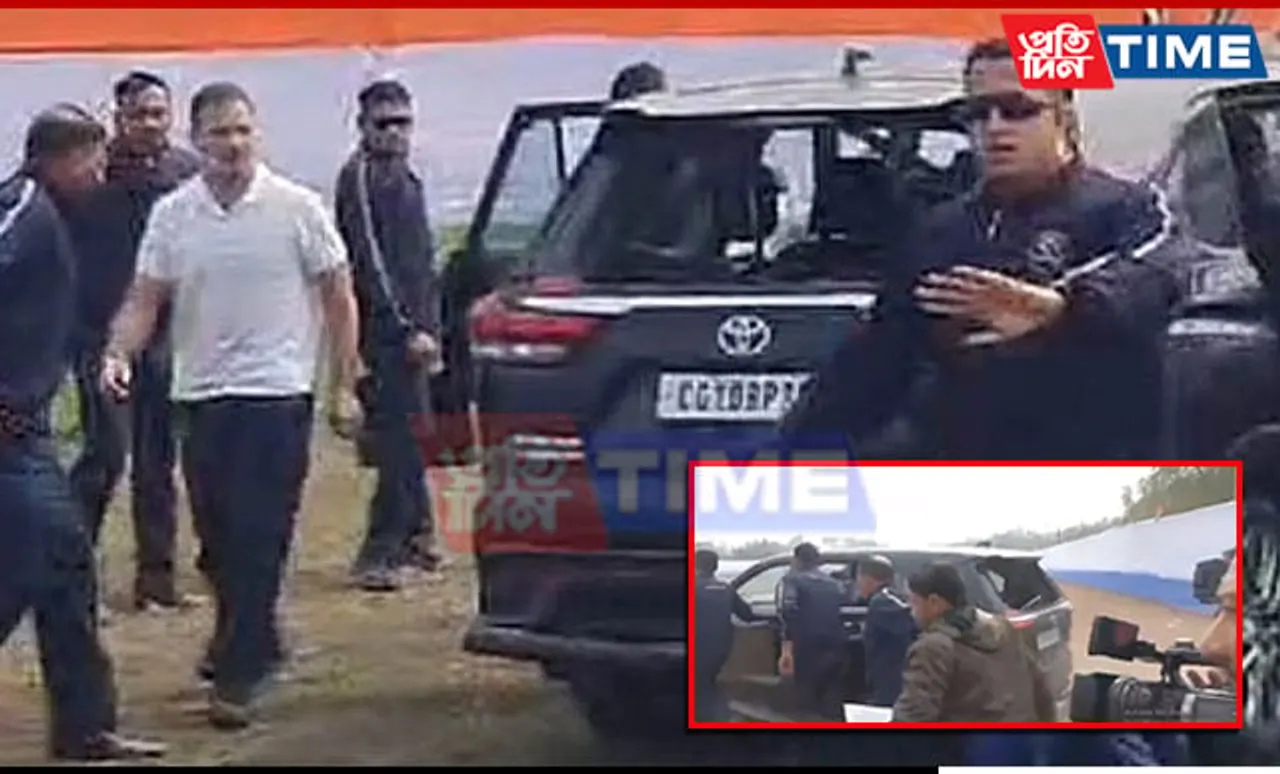 Rahul Gandhi's Car Attacked in West Bengal During 'Bharat Jodo Nyay Yatra'