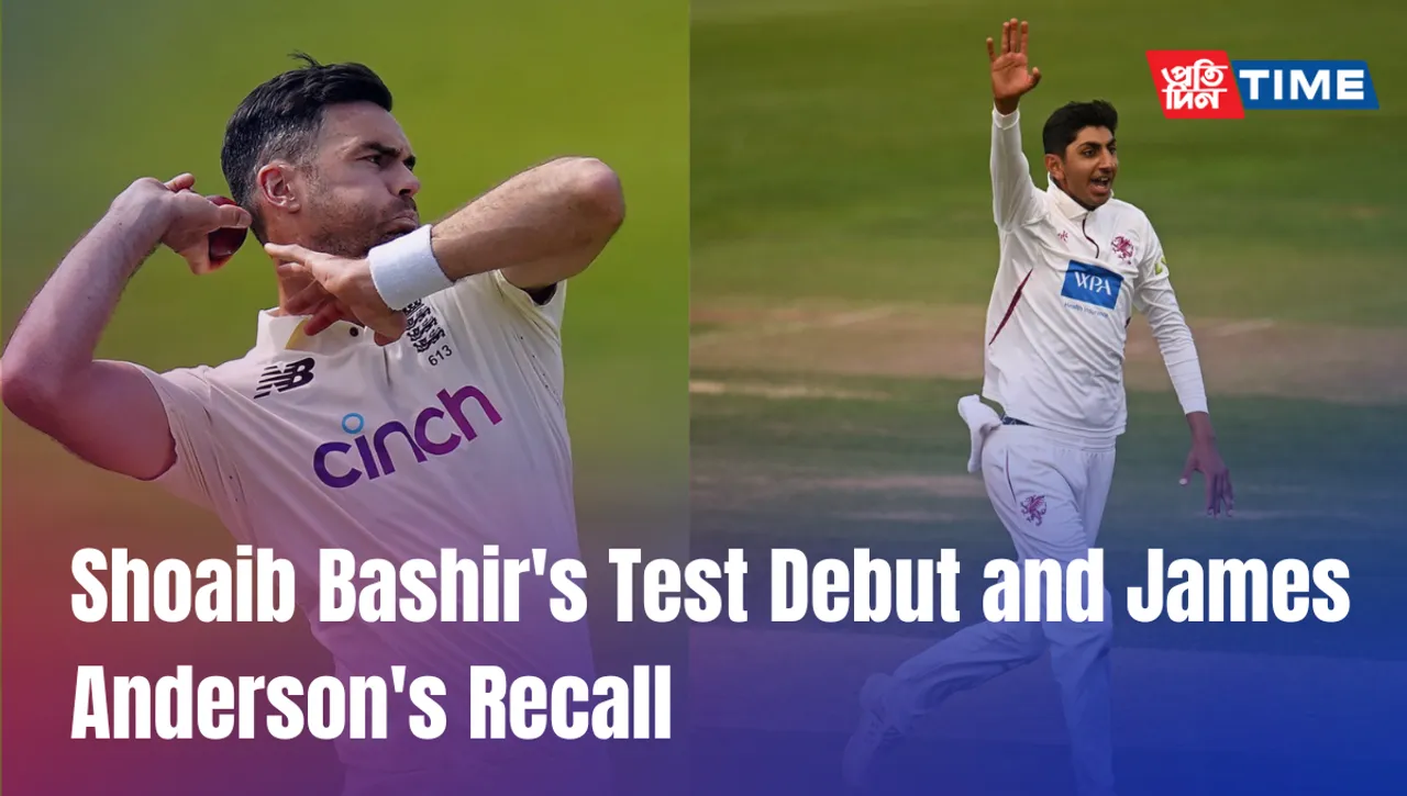 Shoaib Bashir's Test Debut and James Anderson's Recall: England's Strategy for Second Test Against India