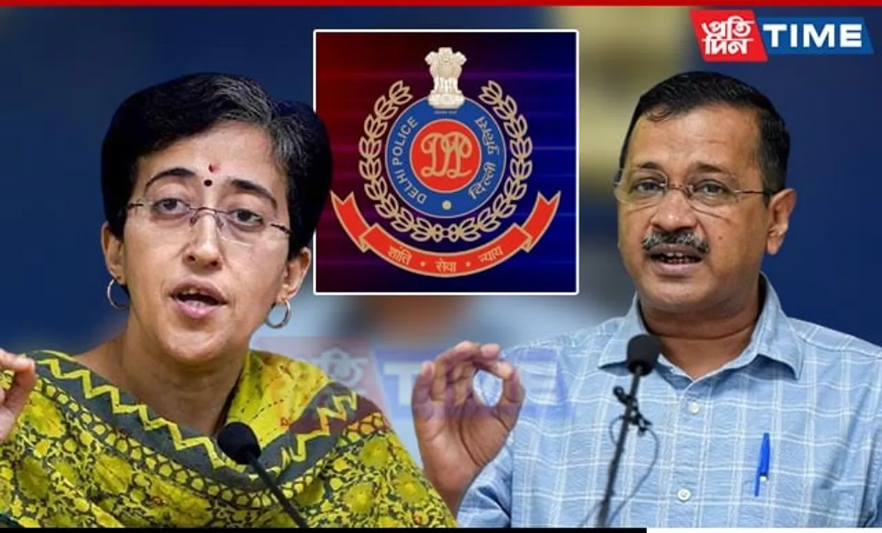 Delhi Police Issues Fresh Notice to Kejriwal, Atishi Over MLA "Poaching" Claims
