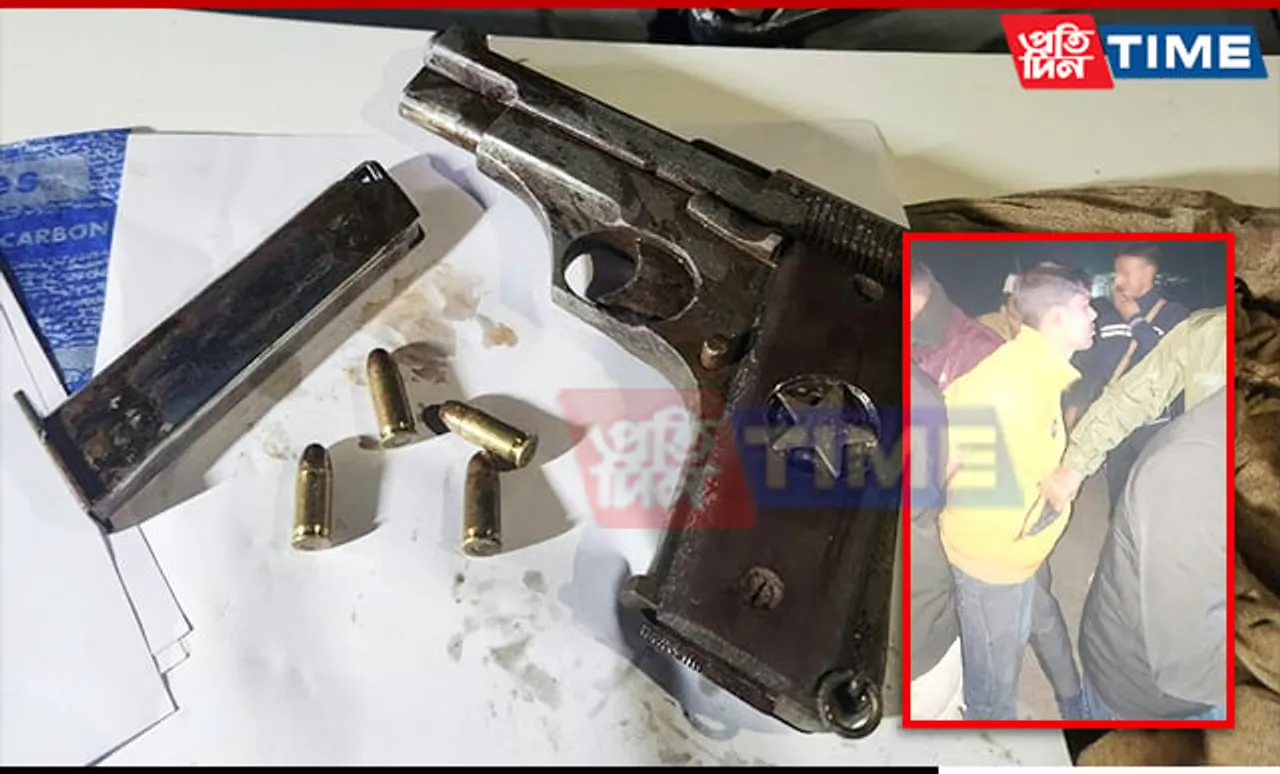 Dhubri Police Nabs Youth with Illegal Firearm, Ammo from Bilasipara