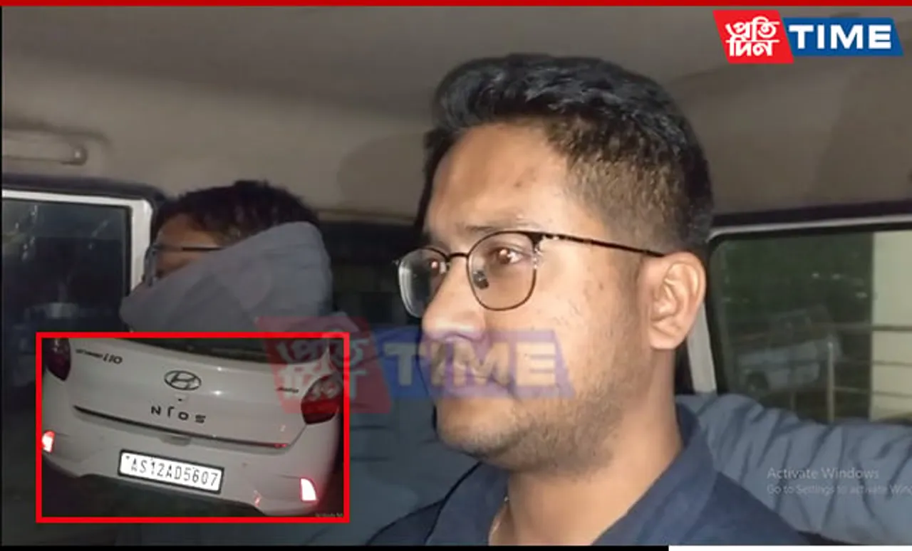Assam Gramin Vikas Bank's Branch In-Charge Trapped Accepting Bribe Inside Car
